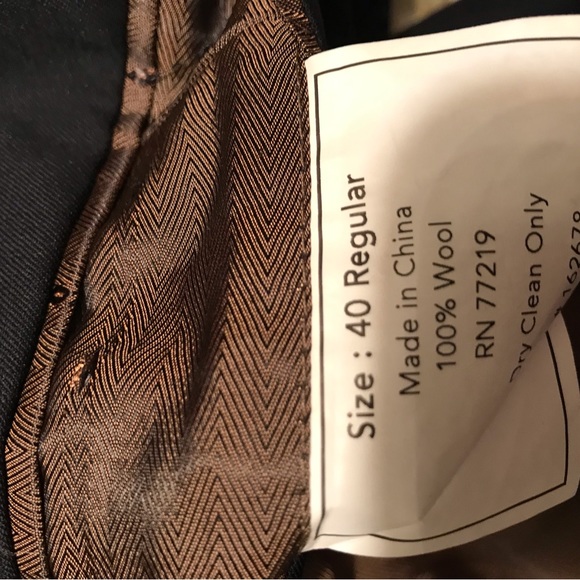 Joseph and Feiss Blue Blazer - Picture 13 of 17